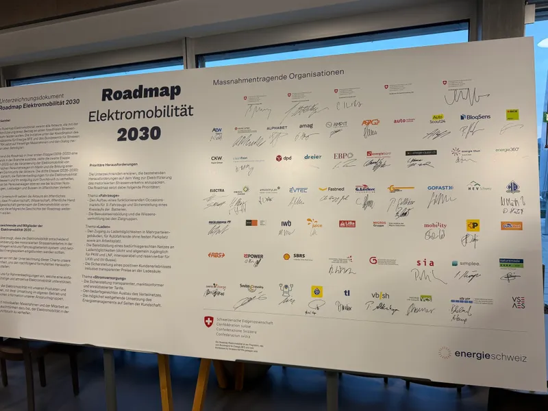 AMP IT signs the Electric Mobility Roadmap 2030