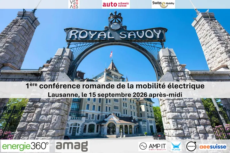 1ère conférence romande de la mobilité électrique